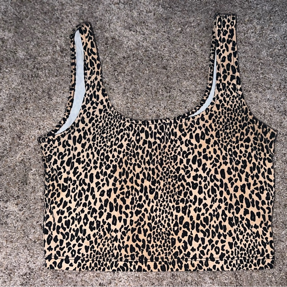 Leopard Print Women's Top